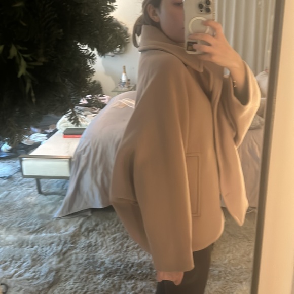Zara wool blend coat xs/s - Picture 3 of 3